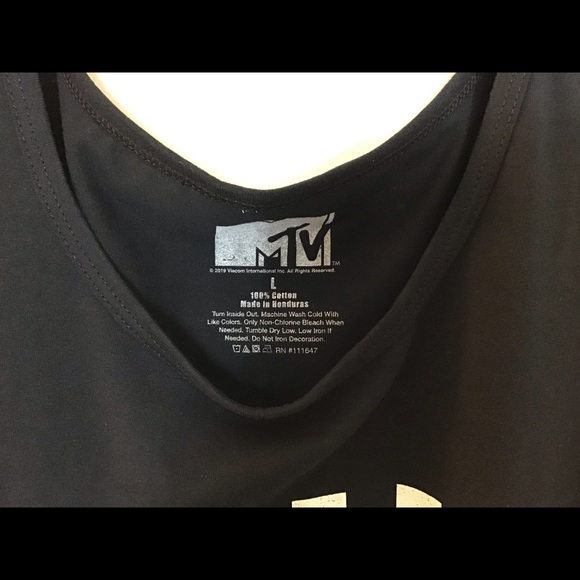 MTV Graphic Tank, NWOT - Picture 2 of 3